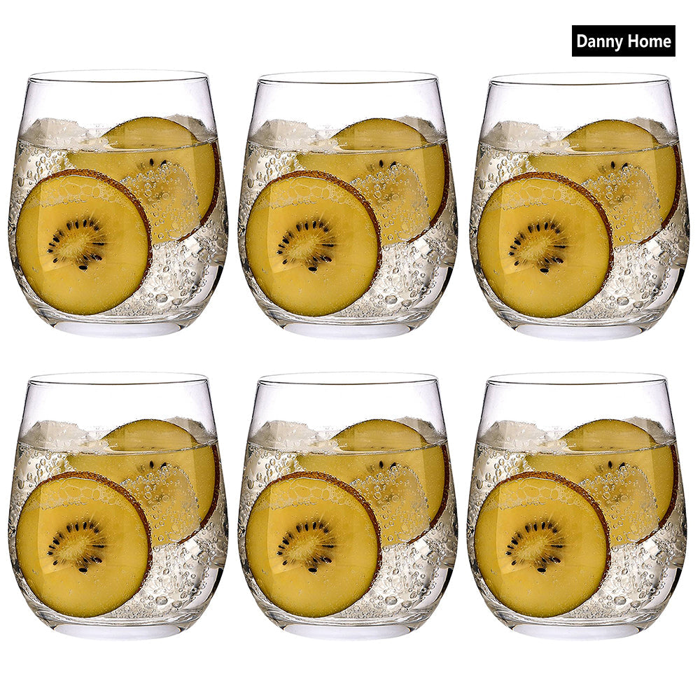 Danny Home 6-Pieces Short Glasses 345-ml