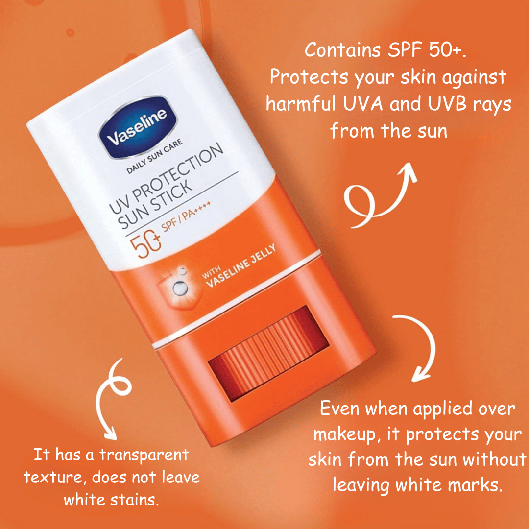 Vaseline UV Sun Stick Me, SPF50, PA++++ 15g