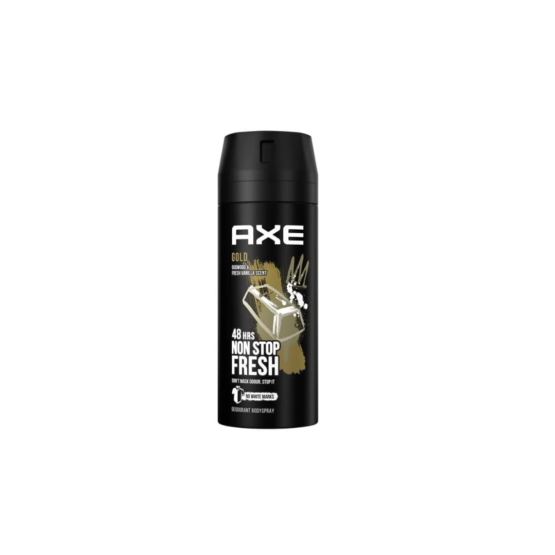 AXE Men Gold Oud & Vanilla 48h Body Spray, 150ml