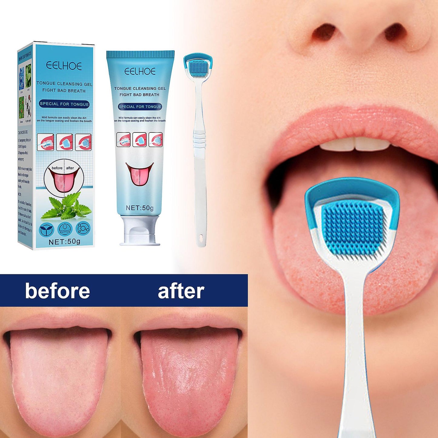 Tongue Cleaning Kit
