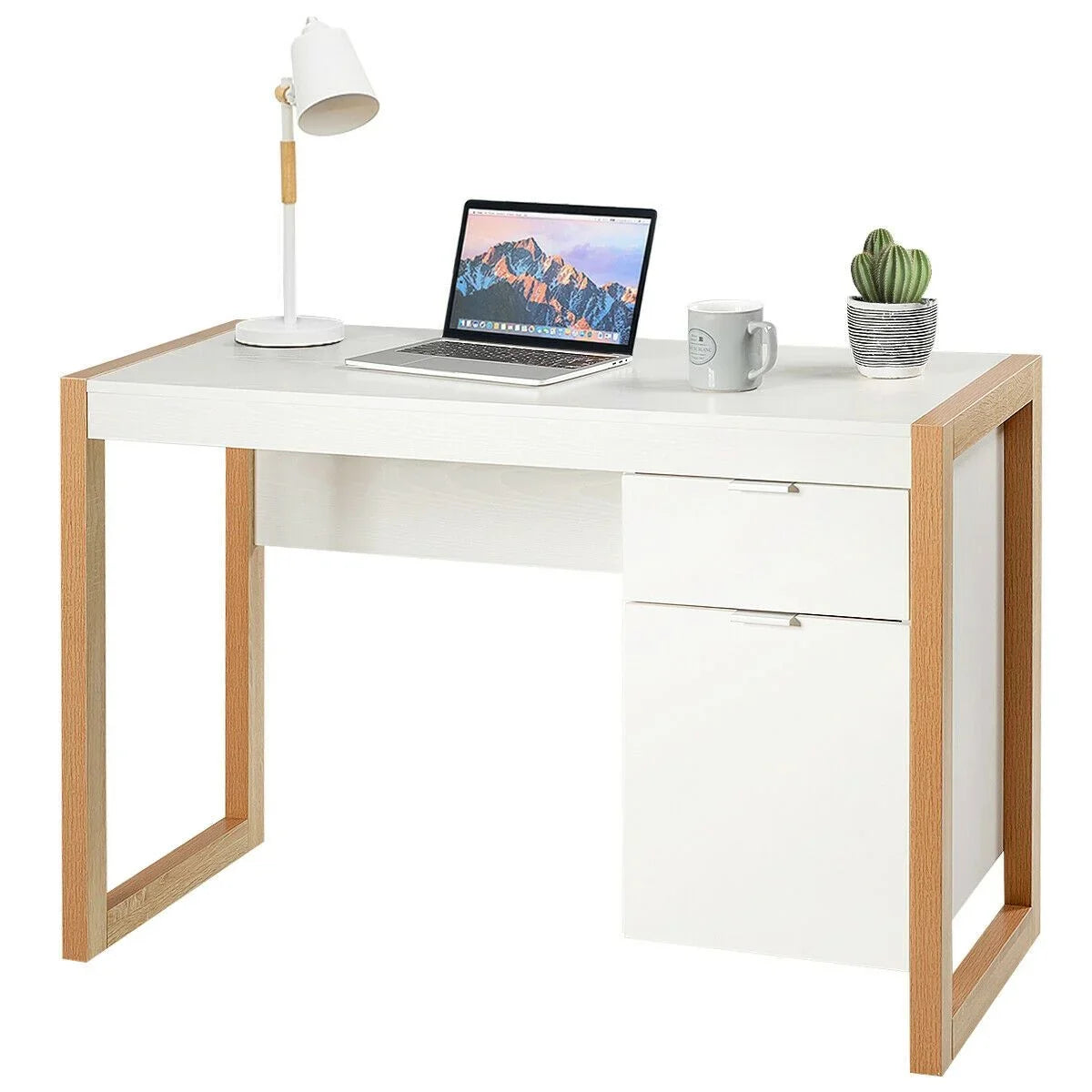 Costway Wooden Computer Desk