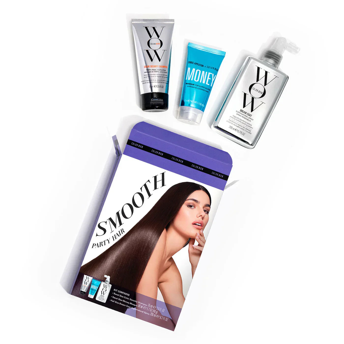 Color Wow - Smooth Party Hair Kit - Medaid International