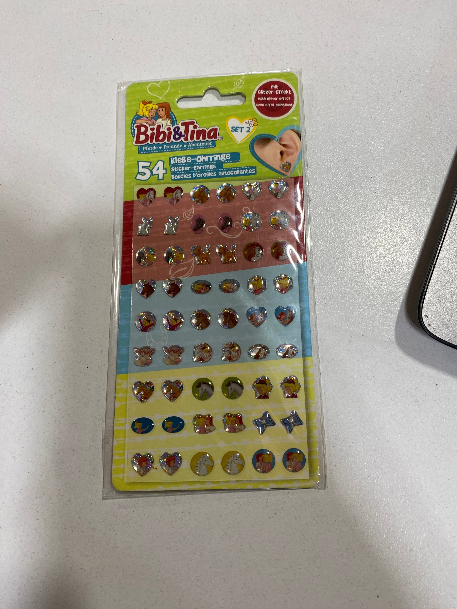 Bibi & Tina Kids Sticker Earring Set 2 (54 Pairs) | Bibi & Tina In Lebanon