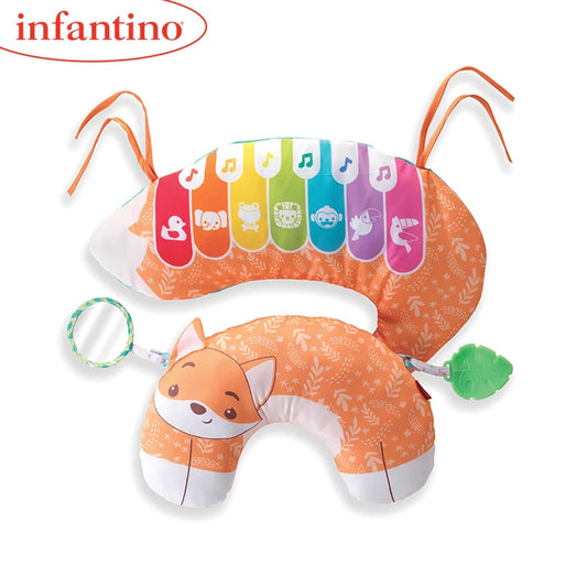 Infantino 3-In-1 Grow With Me Tummy Time Piano
