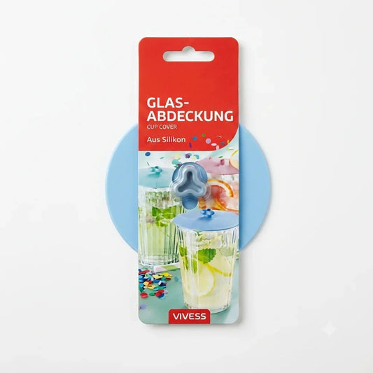 Vivess Light Blue Silicone Cup Cover | Vivess In Lebanon