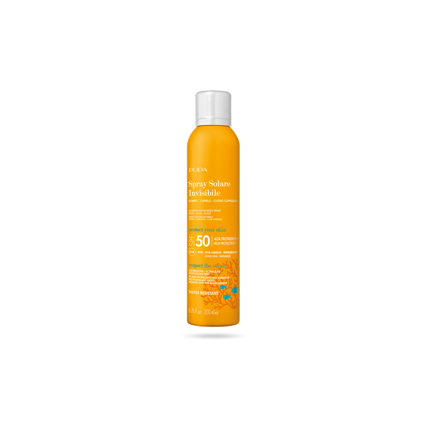 Invisisbile Sunscreen Spray Spf 50 200 Ml - Medaid