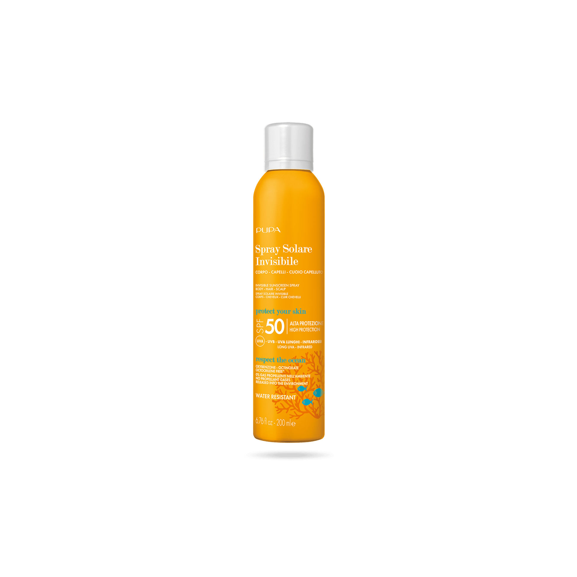 Invisisbile Sunscreen Spray Spf 50 200 Ml - Medaid