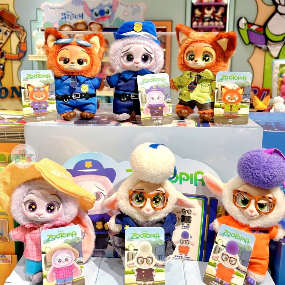 Miniso Zootopia Vinyl Plush Pendant Mystery Blind Box Lebanon