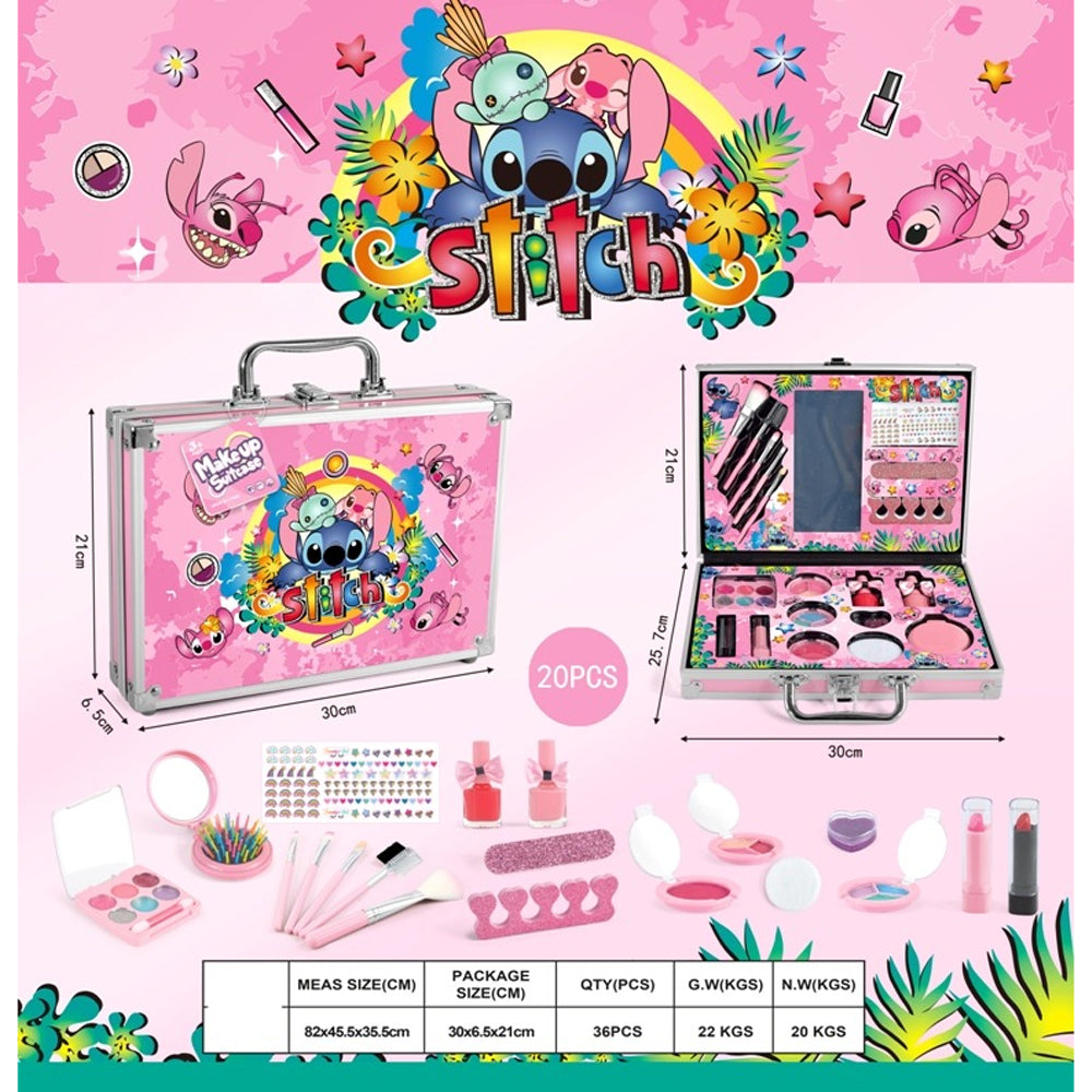( Net ) Stitch Washable Non-Toxic Cosmetic Makeup Toy With Makeup Bag Lebanon