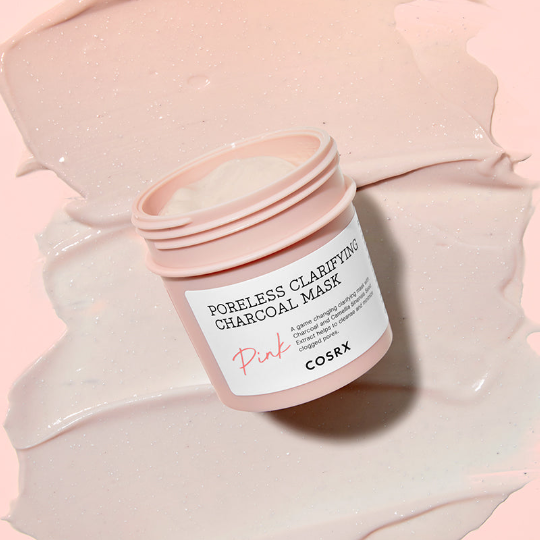 Cosrx Poreless Clarifying Charcoal Mask Pink
