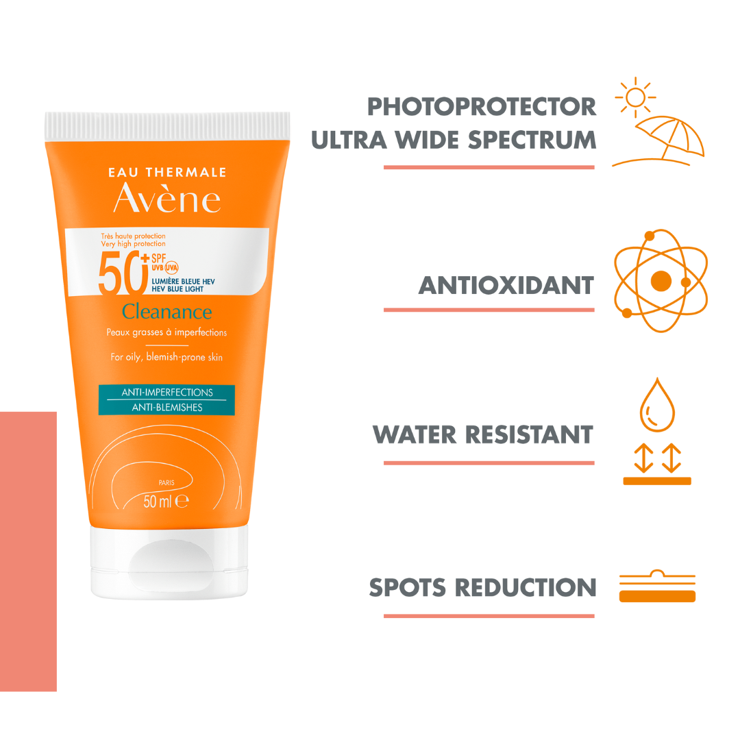 Avène Cleanance Sunscreen SPF 50+ - Offer