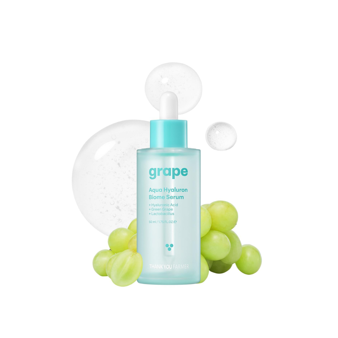 Thank You Farmer Grape Aqua Hyaluron Biome Serum