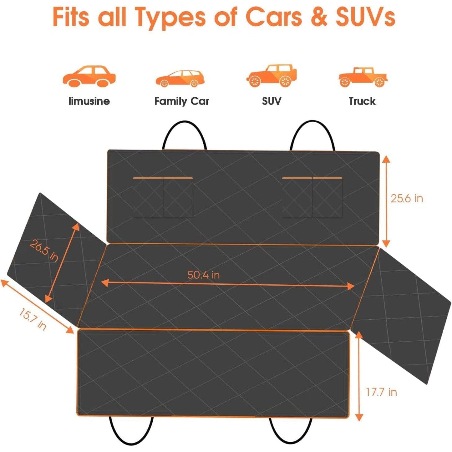 Scratchproof Dog Car Seat Cover