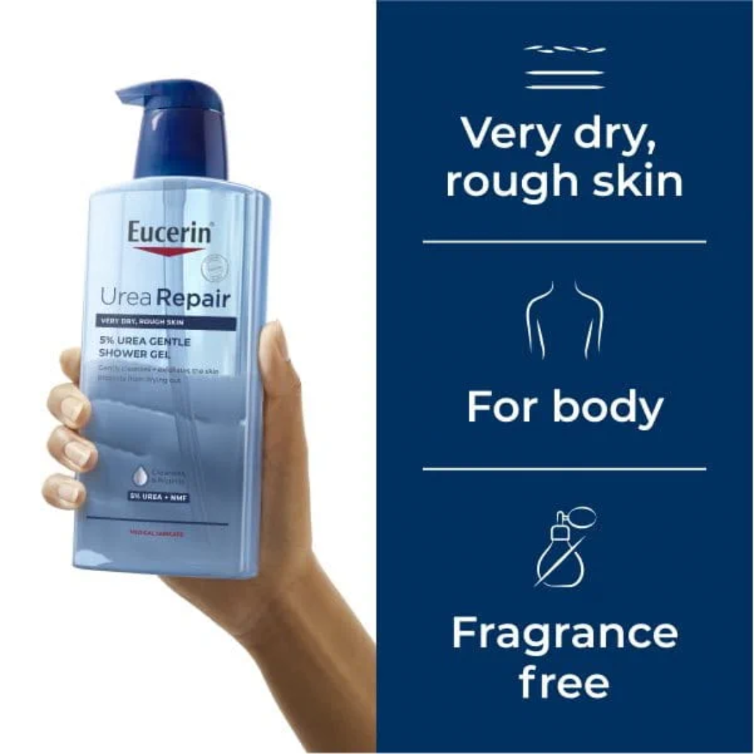 Eucerin 5% Urea Gentle Shower Gel 400ml