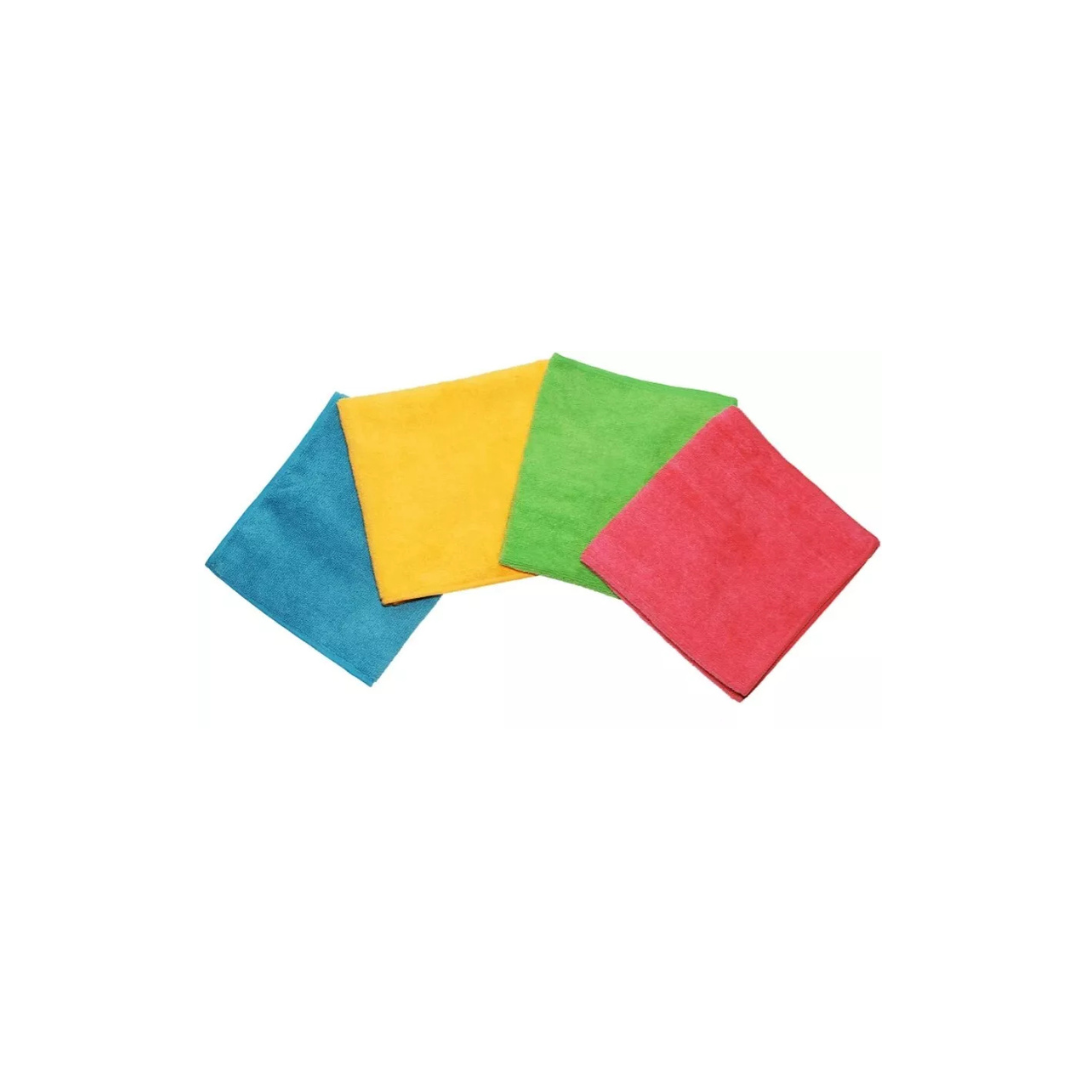 Vileda Microfibre Colors XL, 100% Microfibre Cloth, 4 pcs