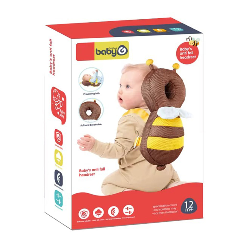 (net) Head Back Protector Cartoon Bee Pillow Baby Head Fall protection Pillow Cushion Lebanon