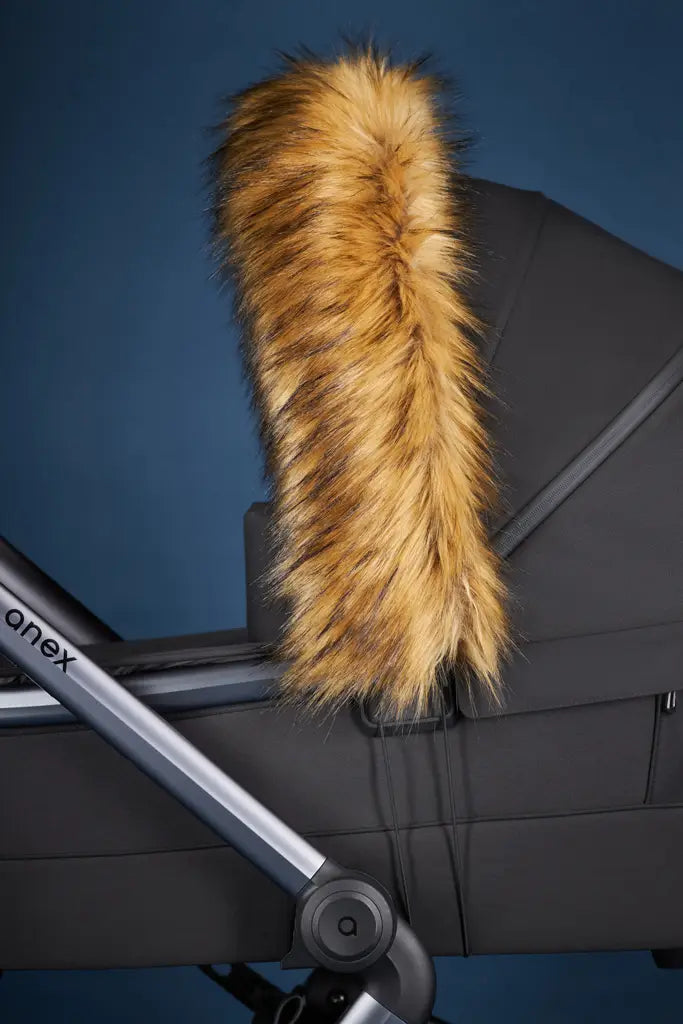 Anex - Fur Hood - Brown W/A07