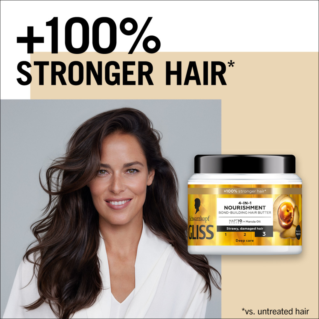 Schwarzkopf Gliss Mask 4-In-1 Nourishment Oil Nutritive 400ml