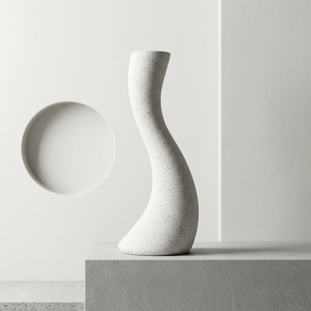Sculptural Decorative Vase