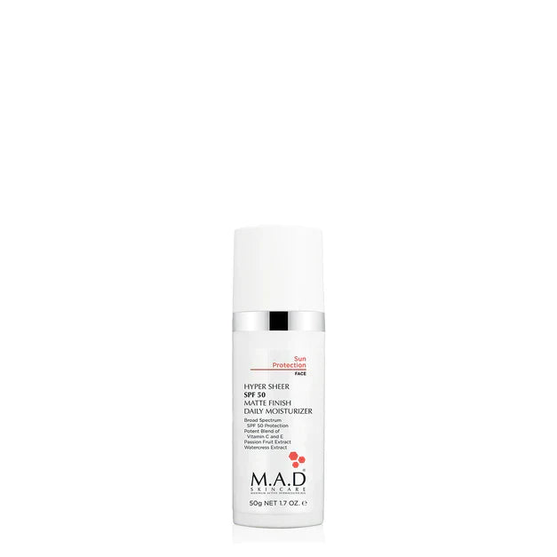 M.A.D Hyper Sheer SPF50 Daily Moisturizer - Medaid International