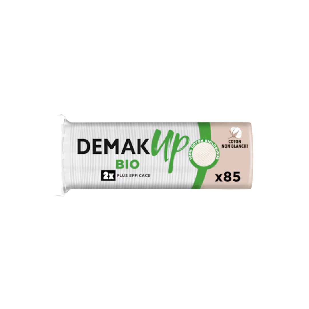Demak-up Bio Round Unbleached 85pcs