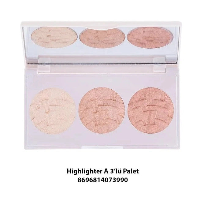 GABRINI Highlighter 3 IN 1 (Palette) A