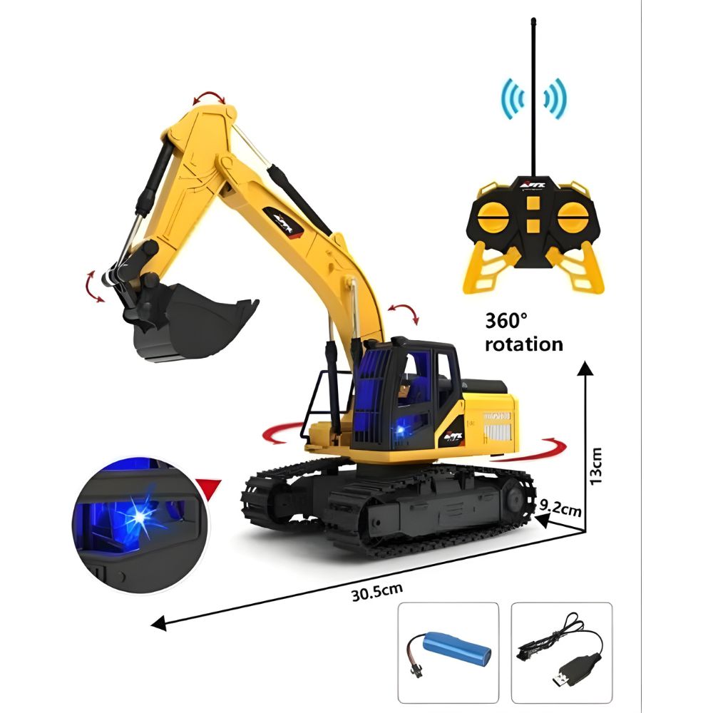 2.4G RC Truck Digger Tractor Car for Boys Lebanon