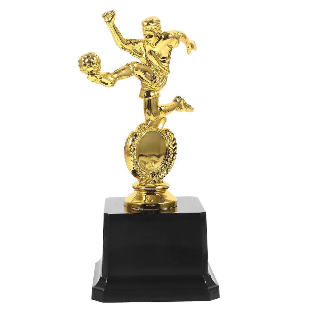 Gold Delicate Athlete Trophy Soccer