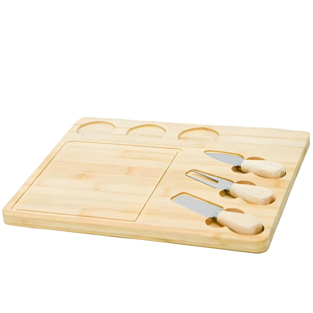 Bamboo Cheese Board Set Lebanon