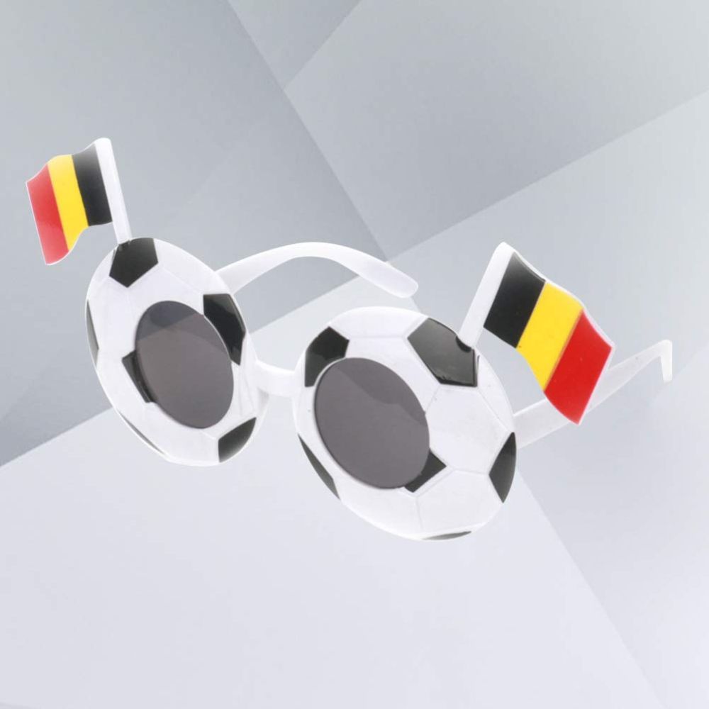 Plastic Cheering Props Germany Flag Glasses