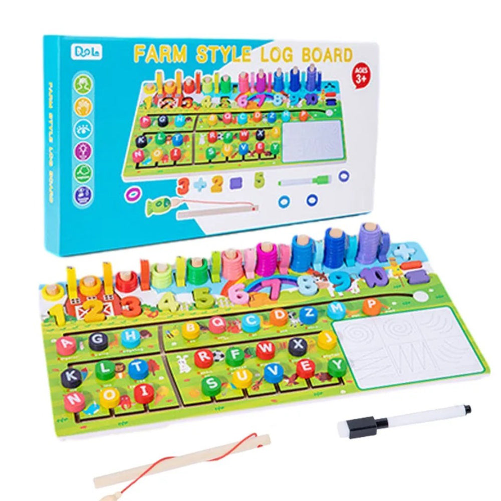 Farm Logarithmic Board With Maze Wooden Lebanon