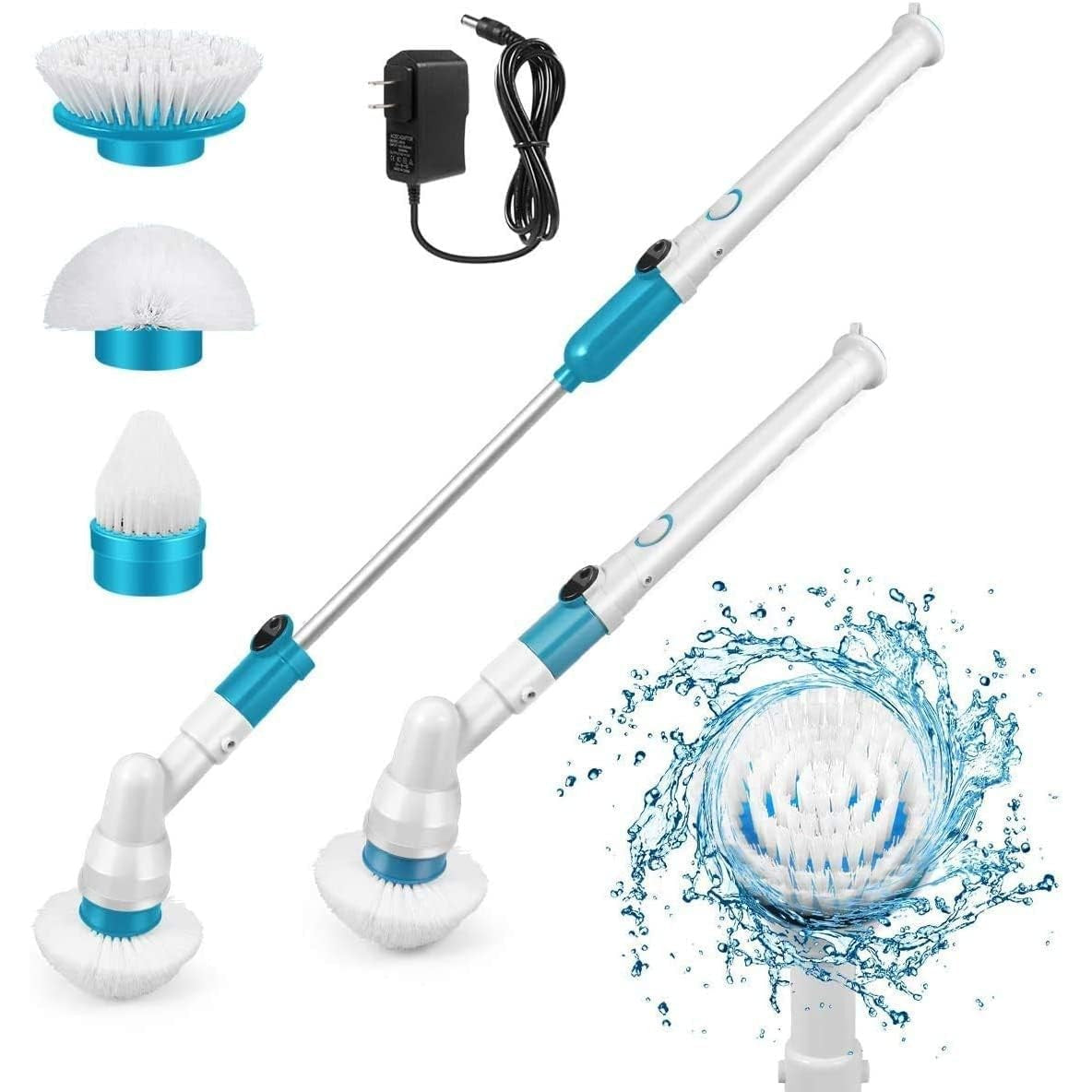 Extendable Electric Spin Scrubber