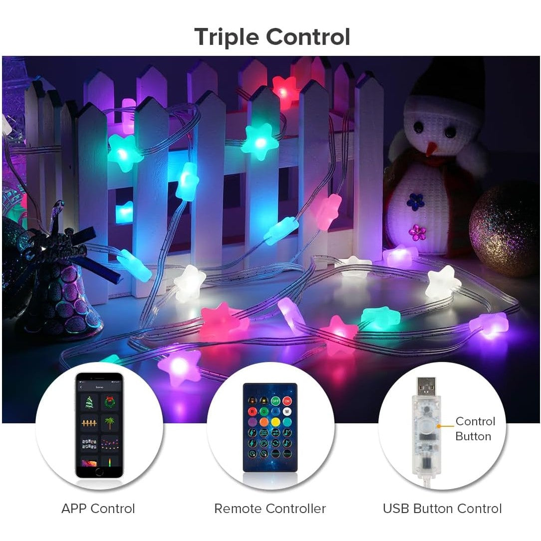 Star Rgb 66 String Light 10M With Remote