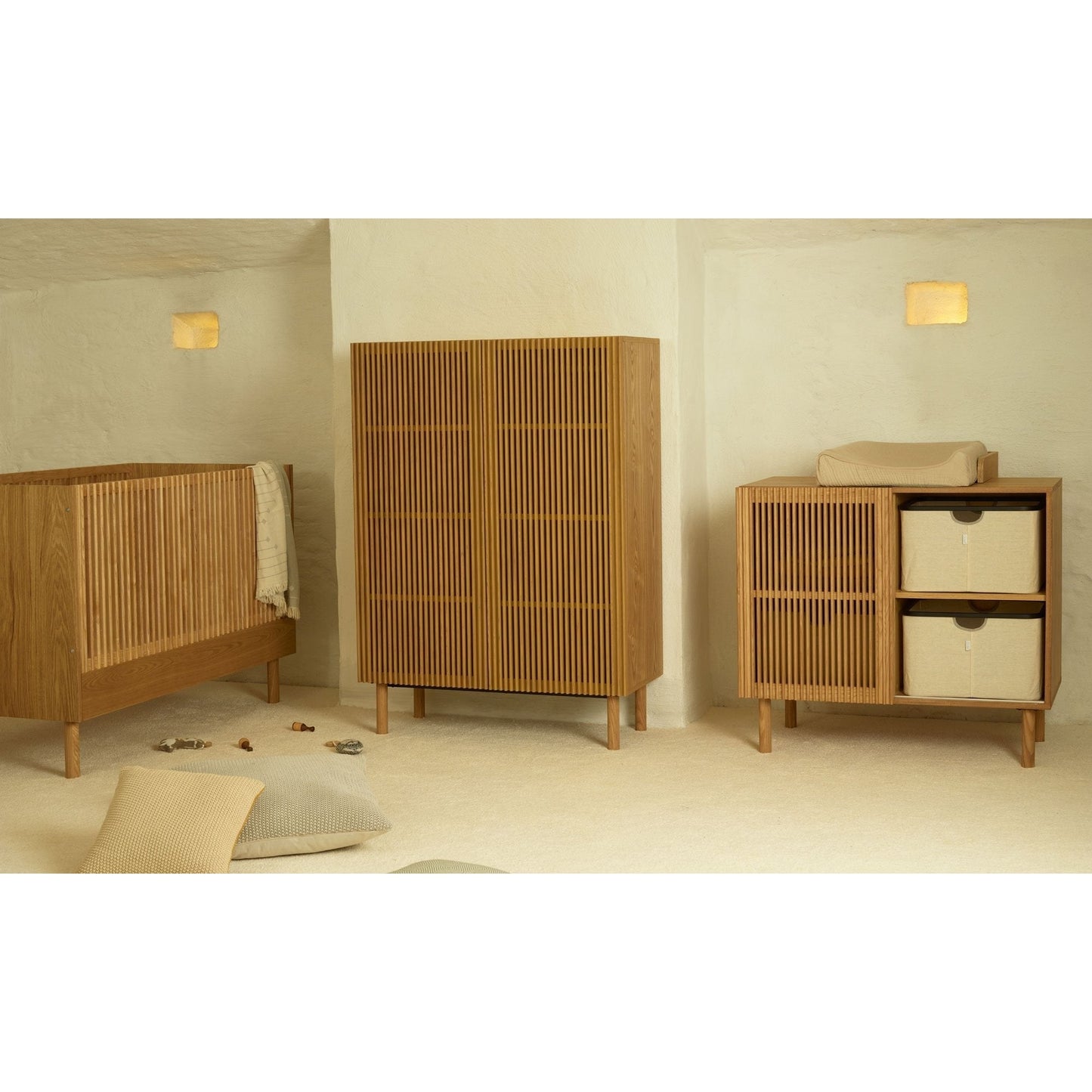 Hai No Ki Chest Natural Ash Maple Wood Dresser