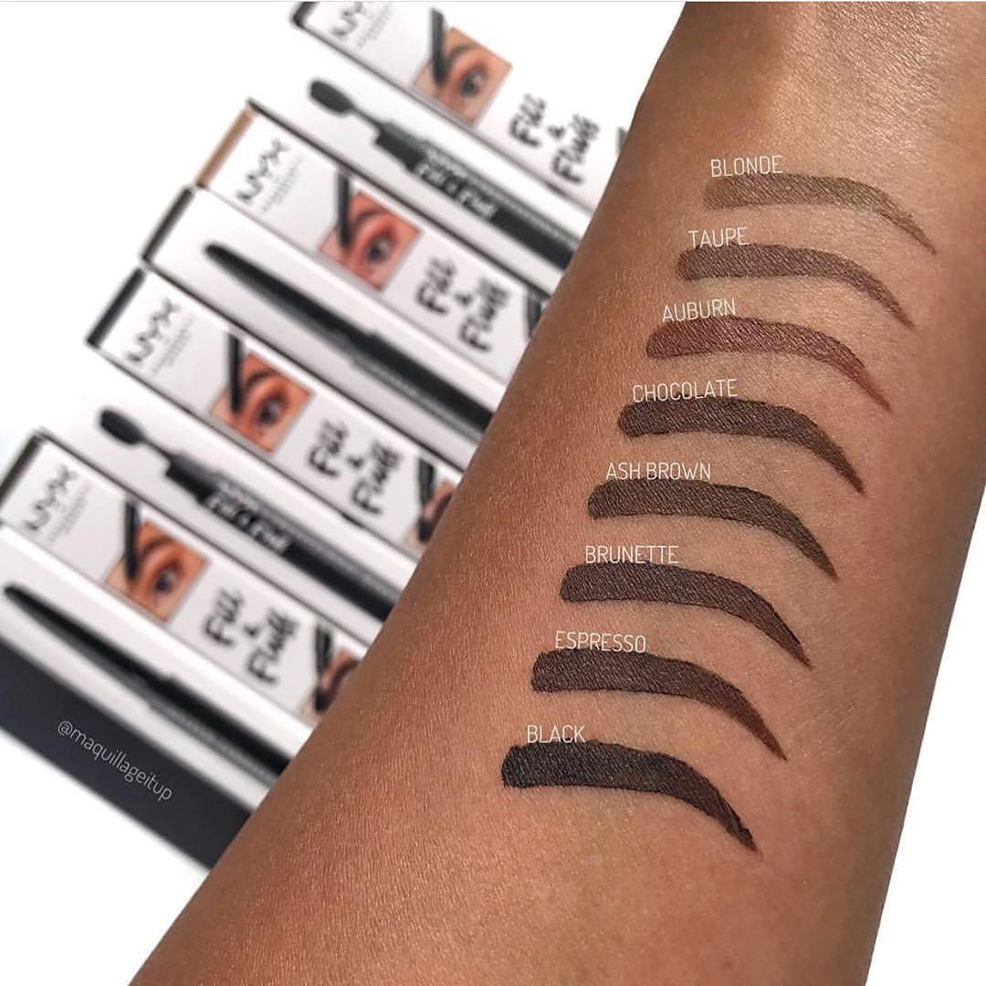 NYX Fill & Fluff Eyebrow Pomade Pencil - Medaid International