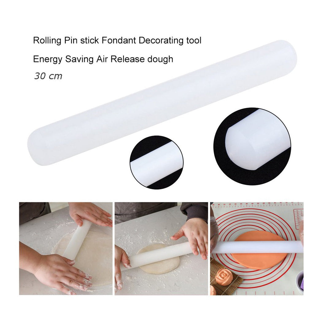 Non-Stick Polyethylene Rolling Pin 30cm.