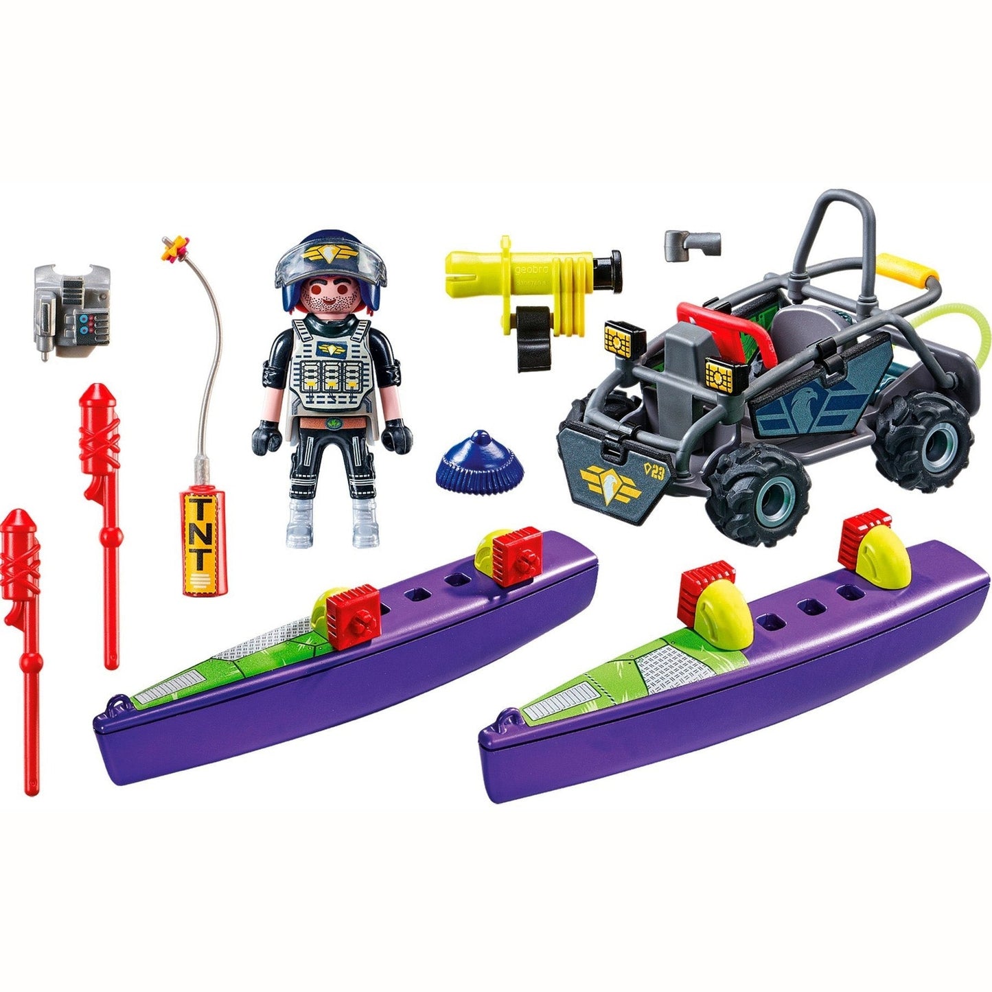 Playmobil Tactical Unit Multi-Terrain Quad