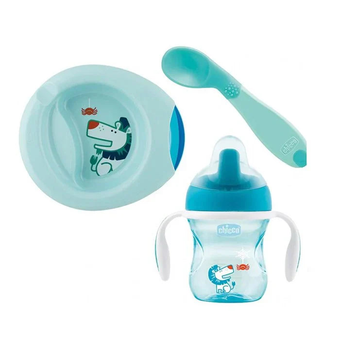 Chicco - Weaning Set (6m+) - Blue