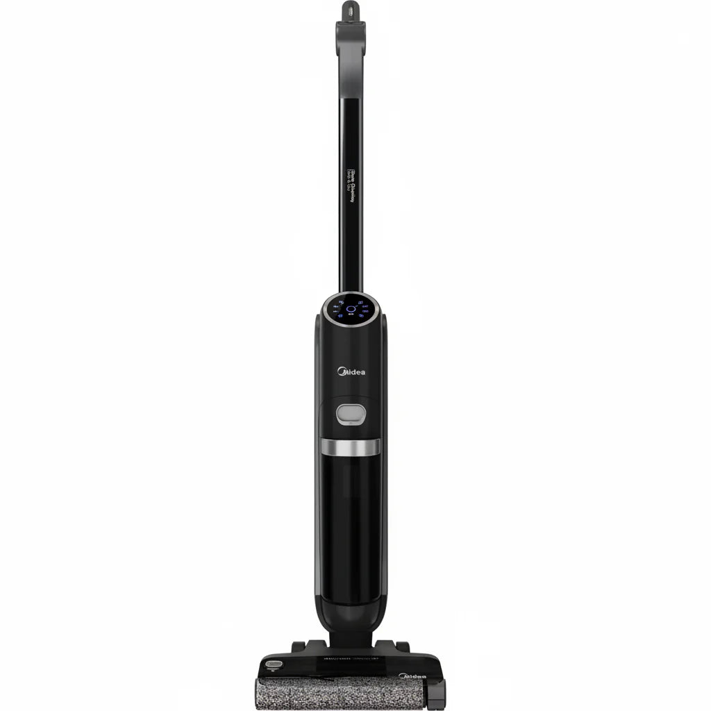 Midea X10 MX10EUBK Upright washing vacuum cleaner , battery-powered for dry and wet cleaning