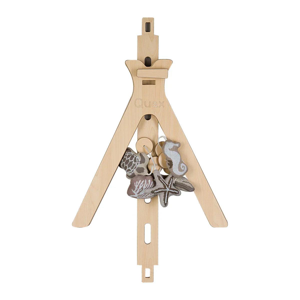 Quax - Tipi Activity Arch With 5 Knitted Toy - Umi Playmat
