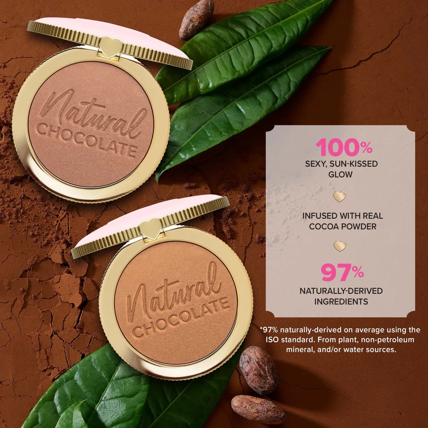 Too faced natural chocolate bronzer shade caramel cocoa