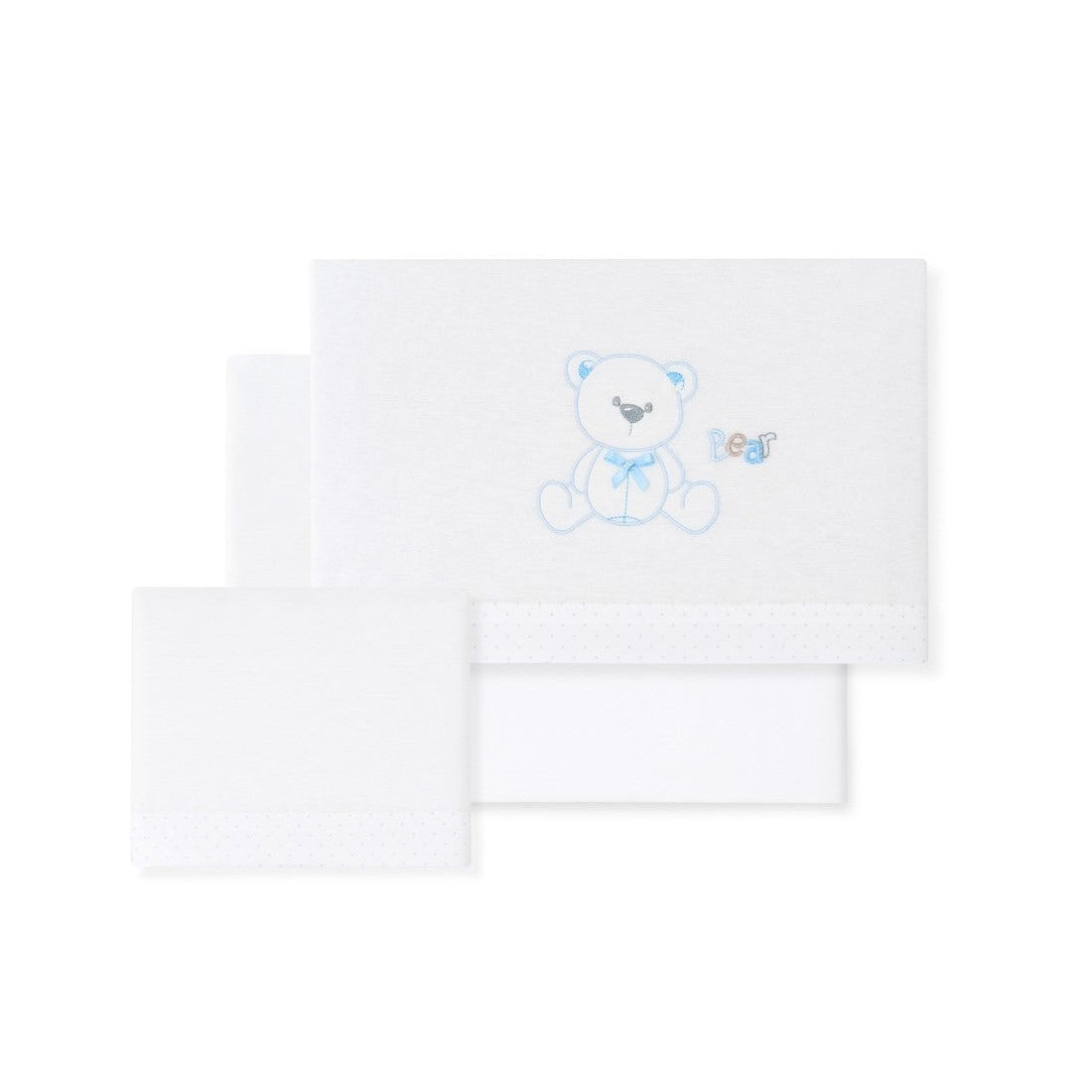 Interbaby Bed Sheets Set with Bear Design