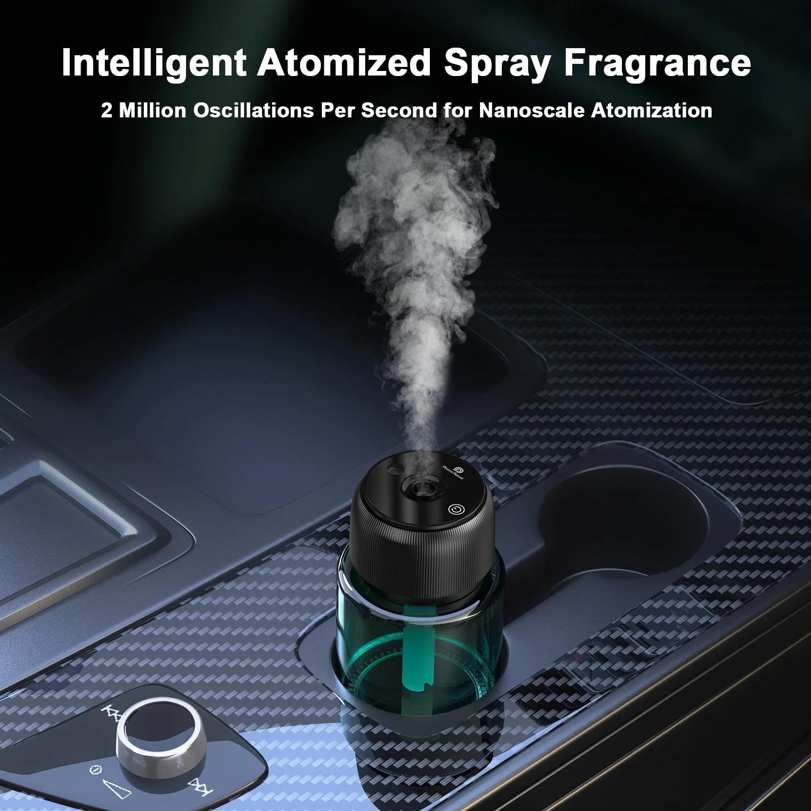 Car Humidifier Fragrance With Laser Light - Medaid International