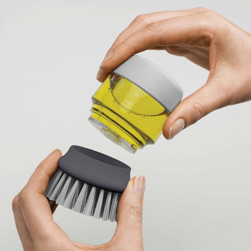 Joseph Joseph Palm Scrub™ Grey Washing-up Brush