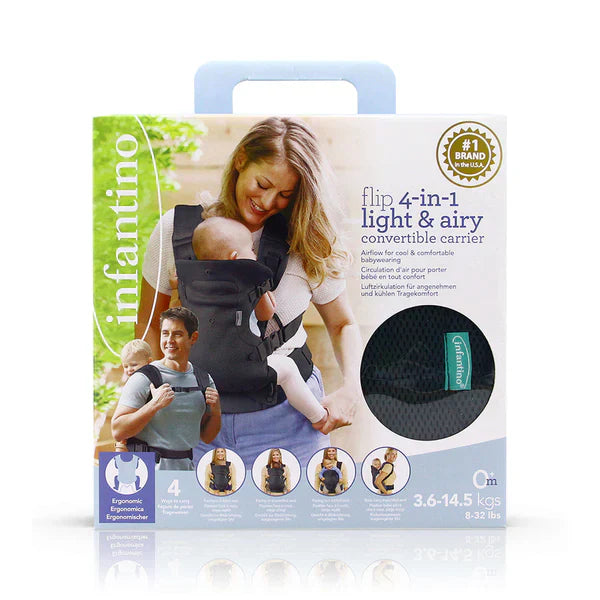 Infantino - Flip Light & Airy  4in1 - Convertible Carrier