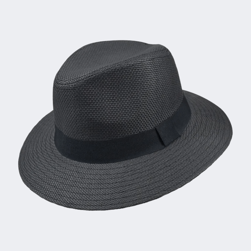 Stamion Fedora With Ribbon Îœen Men Beach Hat Black - Medaid International