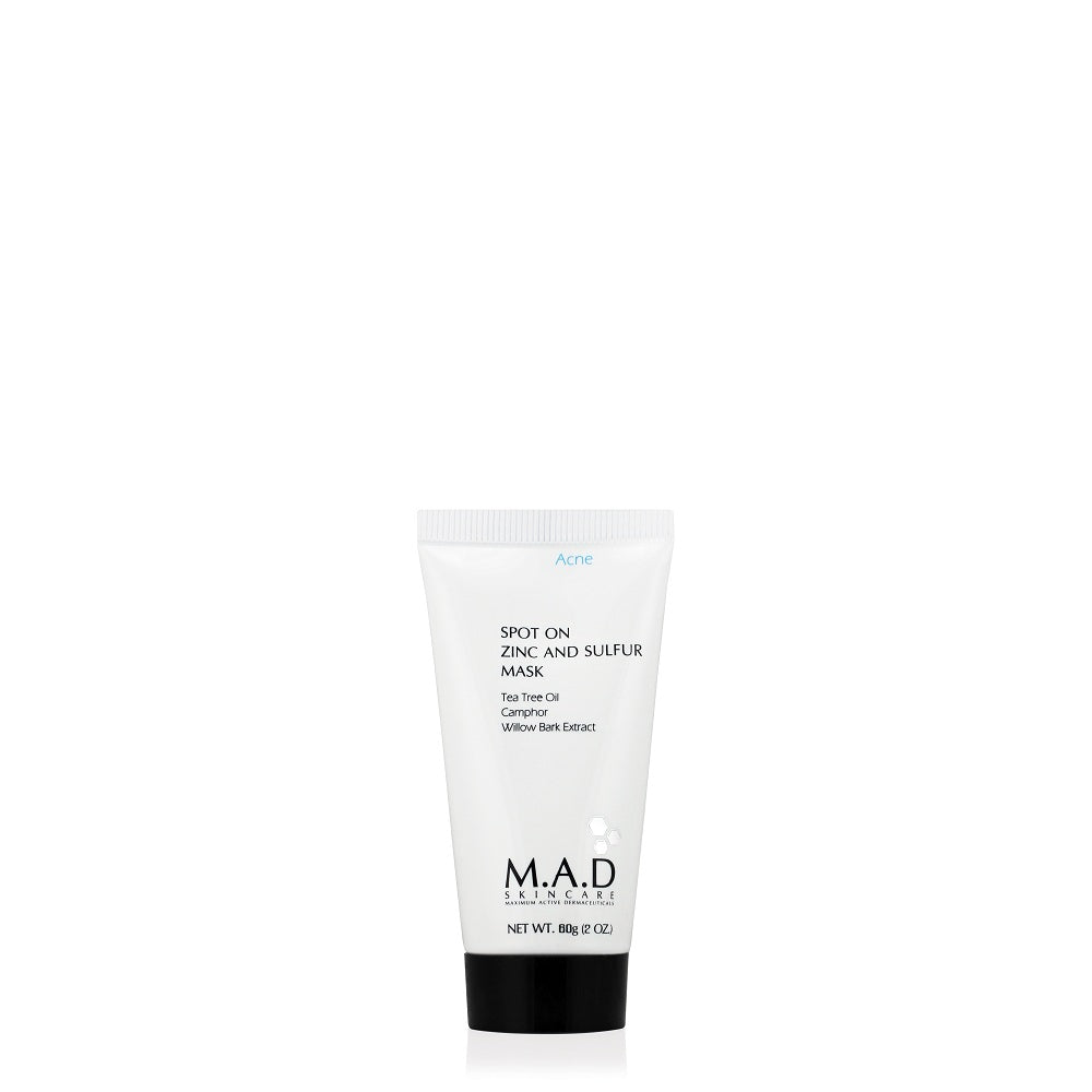 M.A.D Spot On Zinc & Sulfur Mask - 60 ml - Medaid International