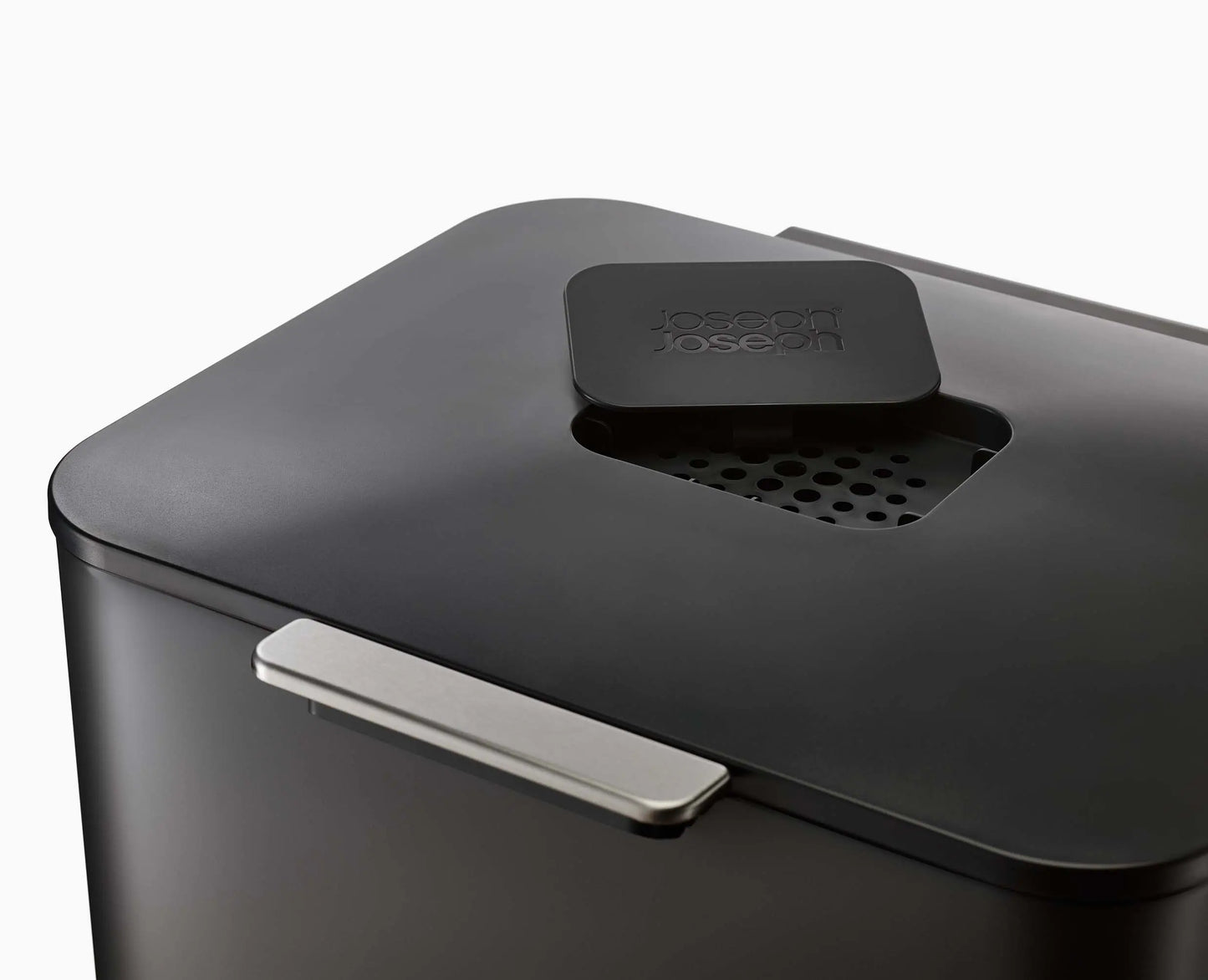 Joseph Joseph Totem Max 60L Black Waste & Recycling Bin