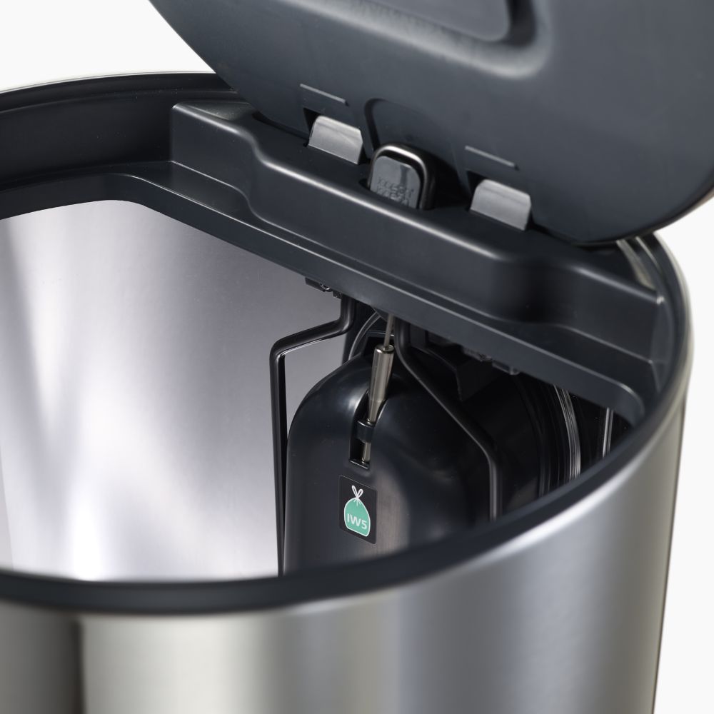 Arc‚Ñ¢ 30L Easy-push Stainless-steel Pedal Bin - Medaid International