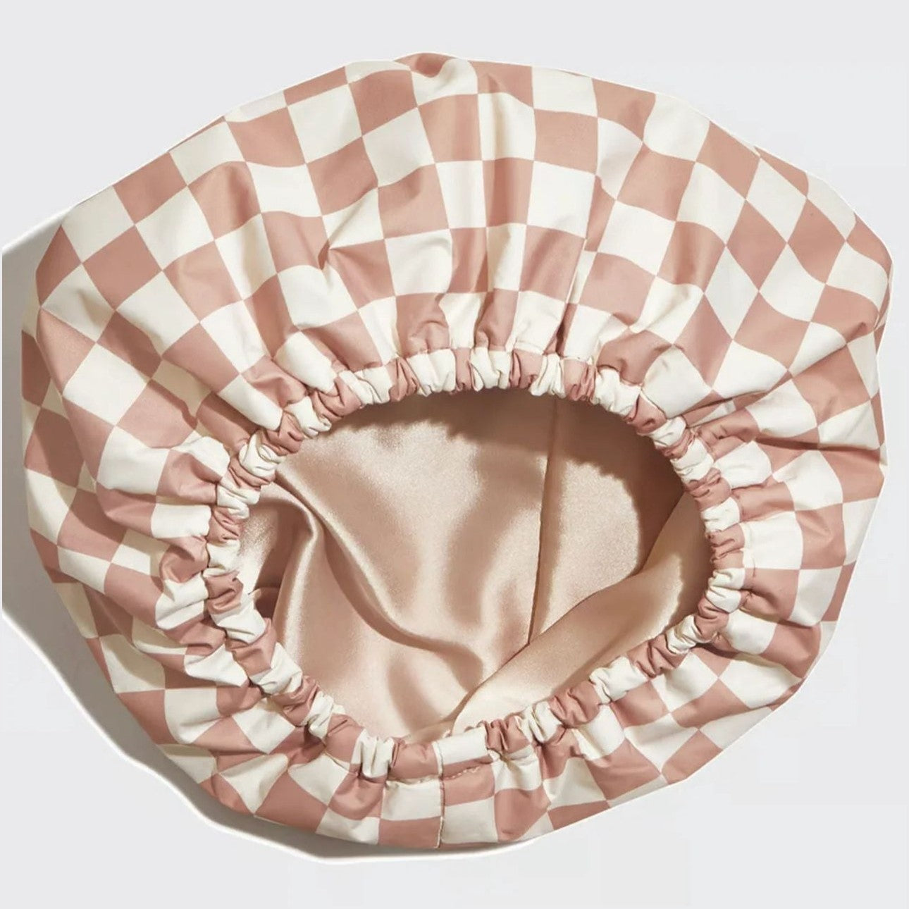 Satin-Lined Flexi Shower Cap